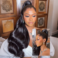 Perismoda M-Shaped Hairline Straight Hair HD 13x6 Lace Frontal Wig Lagos Hairline Wigs