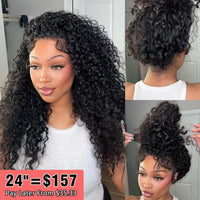Perismoda Hair Invisible Strap 360 Lace Bleached Knot Pre-Cut Lace Deep Wave Wig