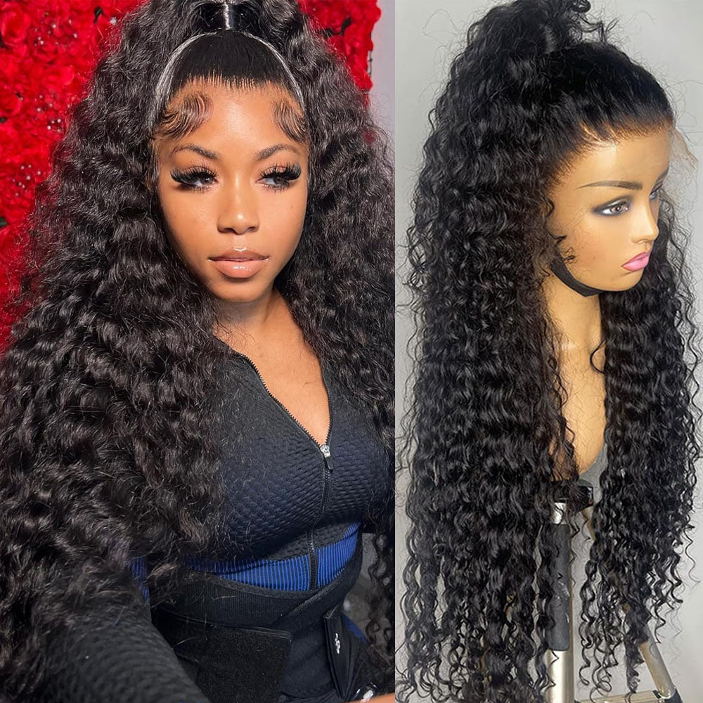 Perismoda 13x6 Transparent Lace Deep Wave Wig