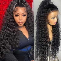 Perismoda 13x6 Transparent Lace Deep Wave Wig