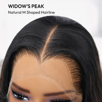 Perismoda M-Shaped Hairline Straight Hair HD 13x6 Lace Frontal Wig Lagos Hairline Wigs