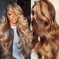 Perismoda 4/27 Highlight Body Wave Wig 13x4 Lace Front Wig