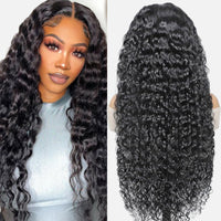 Perismoda 13x6 Water Wave Wig Transparent Lace Ear-to-Ear Front  Wig