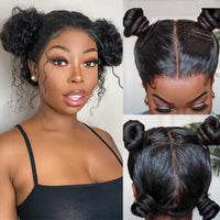 Perismoda Invisible Strap 360 Lace Deep Wave Bleached Knot Pre-Cut Lace Wig