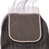 Perismoda Straight Hair 5x5 Transparent HD Lace Closure Virgin Human Hair Frontal Closure