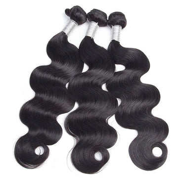 100% Raw Indian Virgin Human Hair Body Wave 3 Bundles Human Hair Extensions