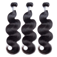 100% Raw Indian Virgin Human Hair Body Wave 3 Bundles Human Hair Extensions