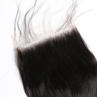 Perismoda Body Wave 5x5 Transparent HD Lace Closure Virgin Human Hair Frontal Closure