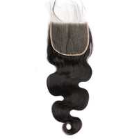 Perismoda Body Wave 5x5 Transparent HD Lace Closure Virgin Human Hair Frontal Closure