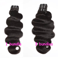 Malaysian Body Wave Virgin Human Hair Weave 4 Bundles
