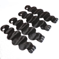 Malaysian Body Wave Virgin Human Hair Weave 4 Bundles