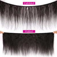 Perismoda Straight Human Hair 3 Bundles Remy Indian Hair Extension