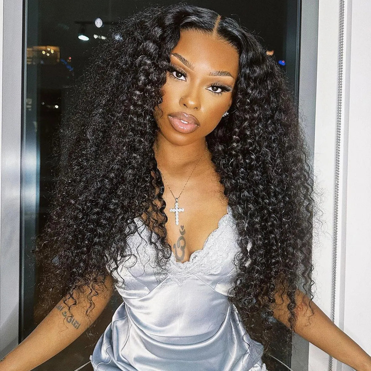 Perismoda 13X6 Deep Wave Lace Frontal Wigs Human Hair Natural Black Invisible HD Lace Wig Super Sale