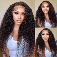 Perismoda Kinky Curly 7x5 Ready To Go Invisible Knot Glueless HD Lace Human Hair Wigs