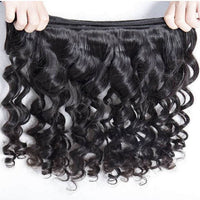 Perismoda Hair Indian 3 Bundles Loose Wave Hair Weave