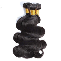 Perismoda Peruvian Virgin Hair Body Wave 13x4 Lace Frontal With 3 Bundles