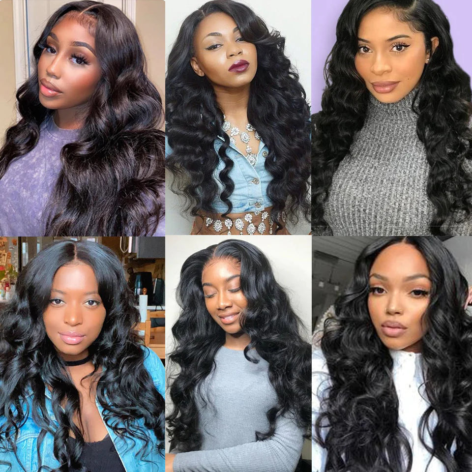 Perismoda Unprocessed Human Hair 4Pcs Loose Wave Virgin Hair Extensions