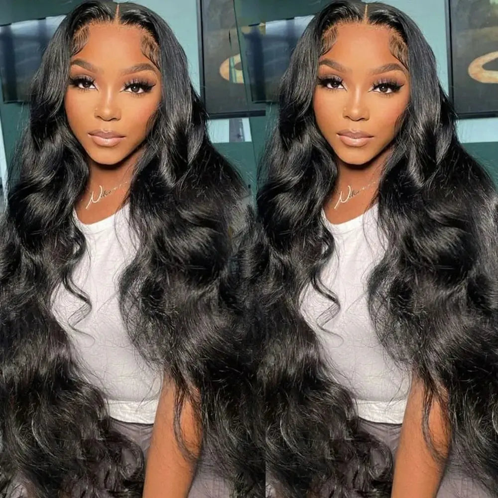 Perismoda 300% Density Body Wave Transparent Lace Front Wigs Virgin Human Hair 13x4 Frontal Lace Wig For Women