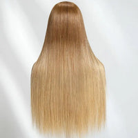 Perismoda Ready to go Ombre Golden Blonde Straight Pre-bleached invisible knots 7x5 Glueless Lace Wig