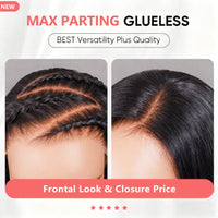 Perismoda Burmese Curly Glueless Wig Pre-cut 7*5 Lace Wear Go Wigs Bleached Knots With Drawstring