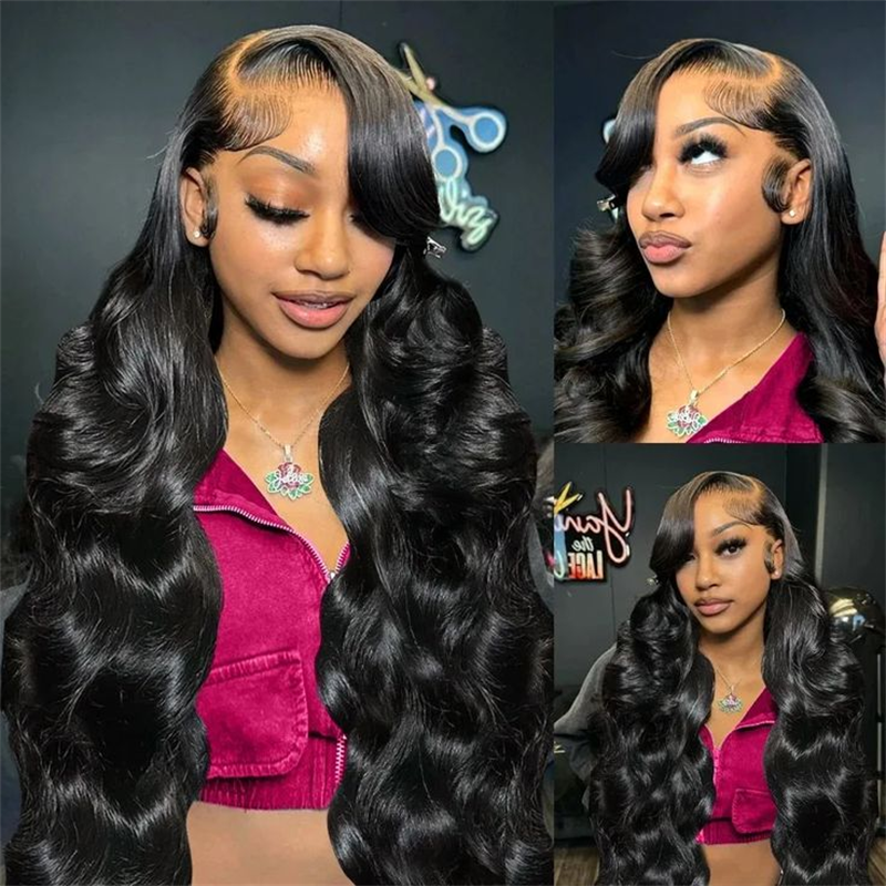 Perismoda Body Wave Glueless Wigs Wear & Go HD Lace Front Wig Flexible Fit With Drawstring