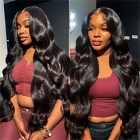 Perismoda Body Wave Glueless Wigs Wear & Go HD Lace Front Wig Flexible Fit With Drawstring