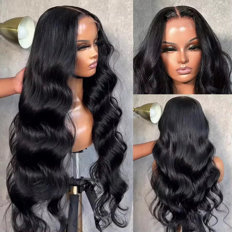 Perismoda Sliky Hair 5x5 Glueless Wigs Bleached Knots Body Wave Human Hair Wigs