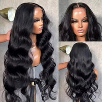 Perismoda Sliky Hair 5x5 Glueless Wigs Bleached Knots Body Wave Human Hair Wigs