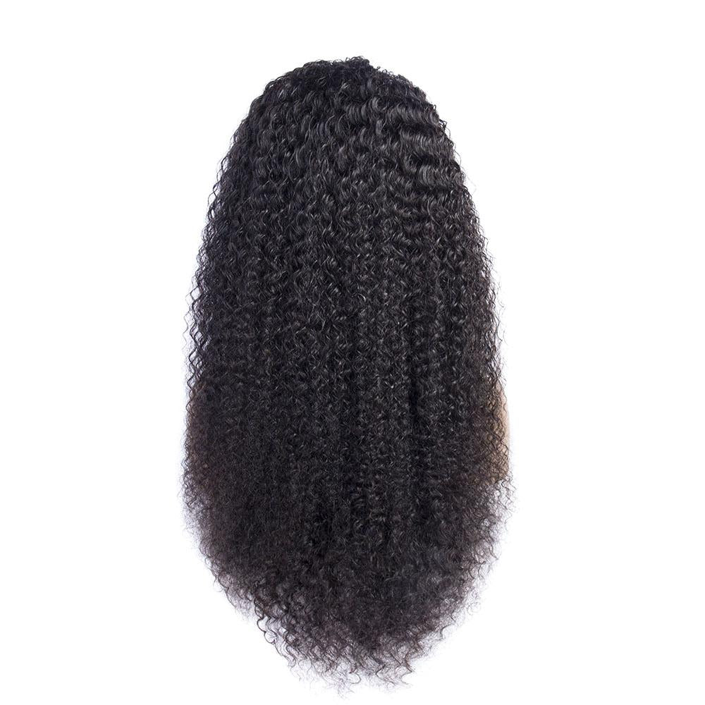 Brazilian Curly Wave Pre Plucked With Natual Hairline Human Hair 13x4 Lace front Wigs - Perismoda Hair