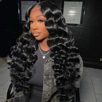 Brazilian Loose Wave 3 Bundles 100% human virgin hair Machine Double Weaving Hair Extension - Perismoda Hair