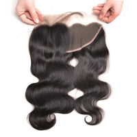 Perismoda Body Wave 13x4 HD Lace Frontal Peruvian Virgin Hair Ear to Ear Lace Frontal Closure