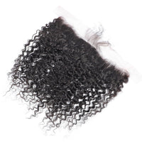 Perismoda Curly Wave 13x4 Lace Frontal 100% Human Hair HD Lace Frontal Closure