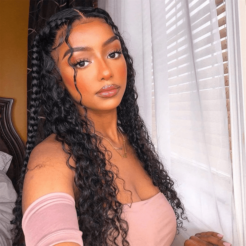 CLEARANCE | Lemoda 13x4 Lace Front Wigs Body Wave Deep Wave Human Hair Wigs - Lemoda Hair