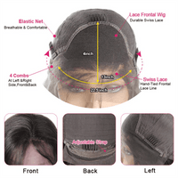 CLEARANCE | Lemoda 13x4 Lace Front Wigs Body Wave Deep Wave Human Hair Wigs - Lemoda Hair