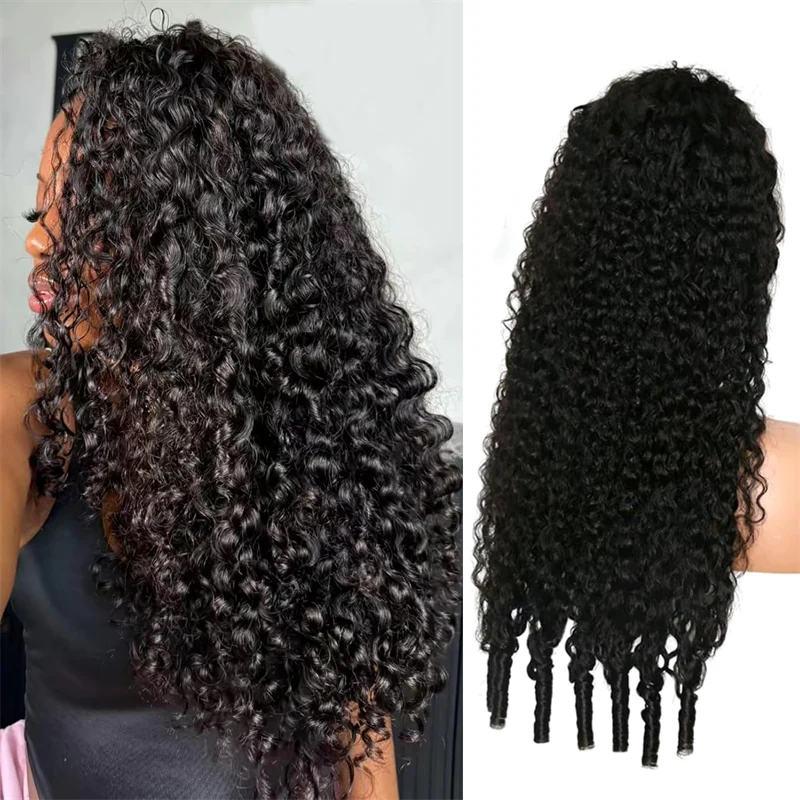 Perismoda Burmese Curly Lace Frontal Wigs HD Transparent Human Hair Wigs 180%