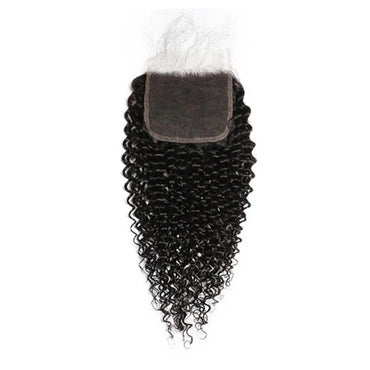 Perismoda Curly Wave 5x5 Transparent HD Lace Closure Virgin Human Hair Frontal Closure