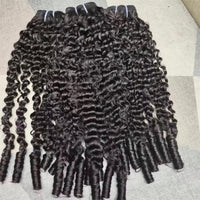 Curly Hair Human Hair 3 Bundles Burmese Pix Curls Bundles Raw Virgin Hair Weave Bundle For Women - Perismoda Hair