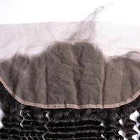 Perismoda13x6 HD Lace Frontal Kinky Curly Ear to Ear Lace Frontal Closure Natural Hairline