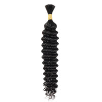 Perismoda Boho Braids Human Hair Deep Wave Bulk Human Hair for Braiding No Weft 1PC