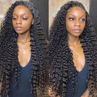 Deep Wave Brazilian Hair Bundles With 13x4 Lace Frontal - Perismoda Hair