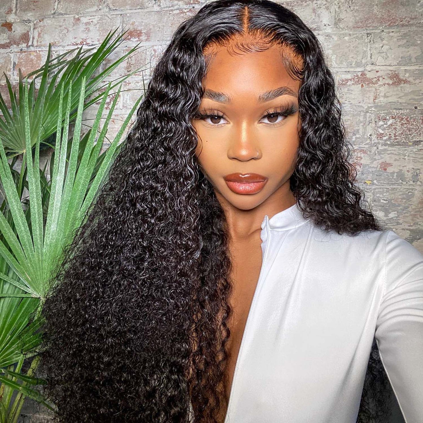 Perismoda Brazilian 180% Density Human Hair Wigs Water Wave 13x4 Lace Front Wigs Human Hair