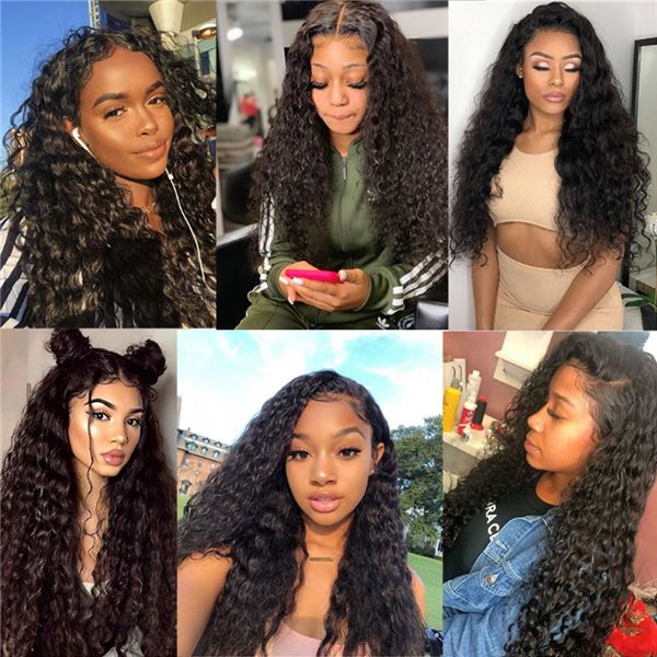 Perismoda Water Wave Invisi-Strap Breathable 360 Lace Frontal Wigs Bleached Knots Pre Cut Human Hair Wigs