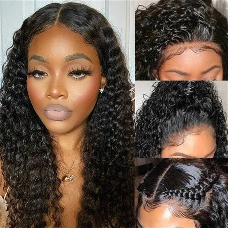 Kinky Curly 13x6 HD Lace lace Wig with Natural Hairline Beginner Friendly - Perismoda Hair