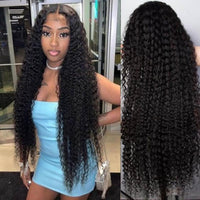 Perismoda 13x6 Lace Frontal Wig Human Hair Deep Wave HD Transpaent Lace Wigs Pre Plucked Hairline 250% Density
