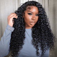 Perismoda Burmese Curly Lace Frontal Wigs HD Transparent Human Hair Wigs 180%
