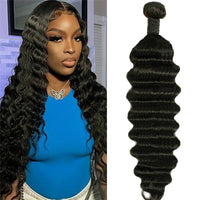 Loose Deep Wave Bundles Peruvian Hair Bundles Human Hair Extensions 1 Bundles - Perismoda Hair