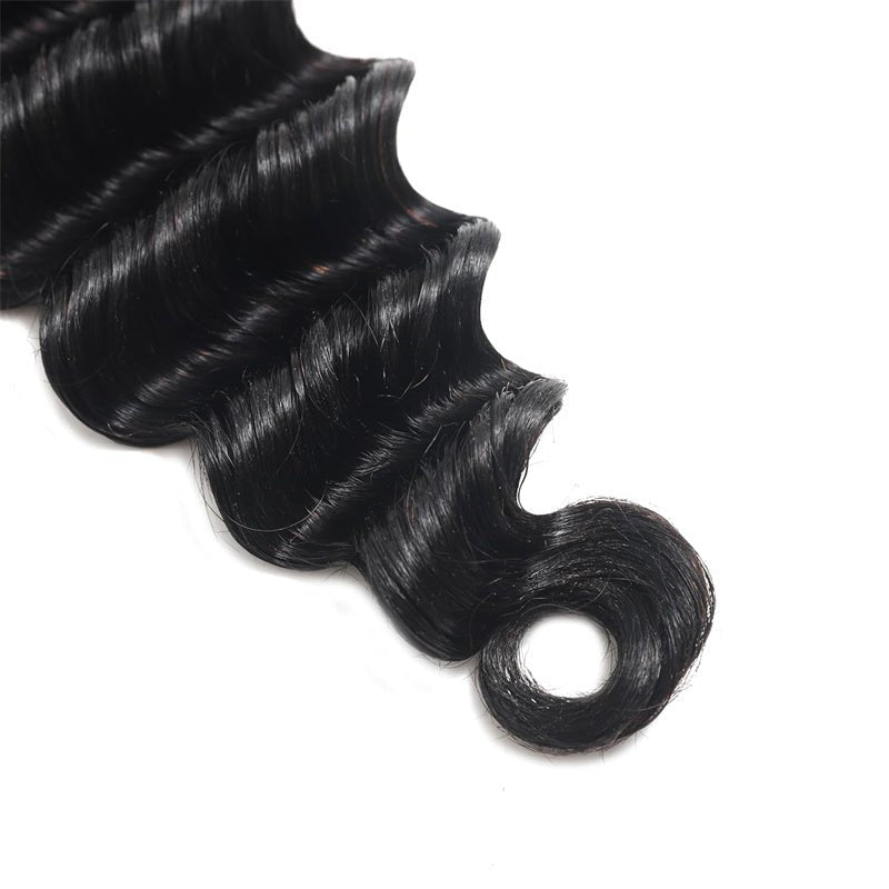 Loose Deep Wave Bundles Peruvian Hair Bundles Human Hair Extensions 1 Bundles - Perismoda Hair