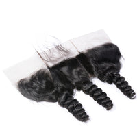 Perismoda Loose Wave Ear to Ear Lace Frontal Closure 13x4 HD Lace Frontal Human Hair With Baby Hair