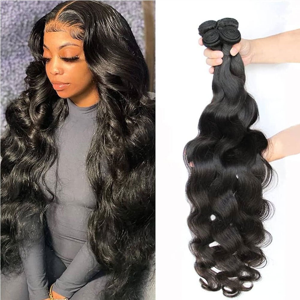 Malaysian Body Wave Virgin Human Hair Weave 4 Bundles - Perismoda Hair