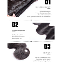 Peruvian 3 Packs Body Wave Virgin Hair Bundles - Perismoda Hair